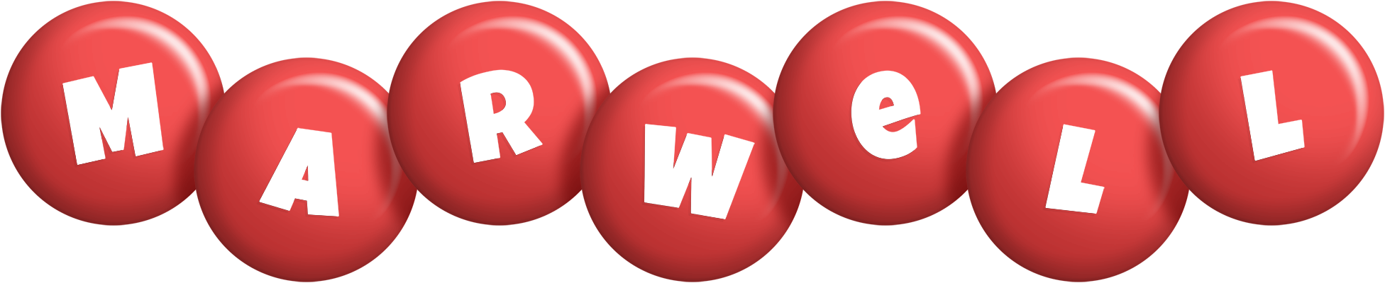 Marwell candy-red logo