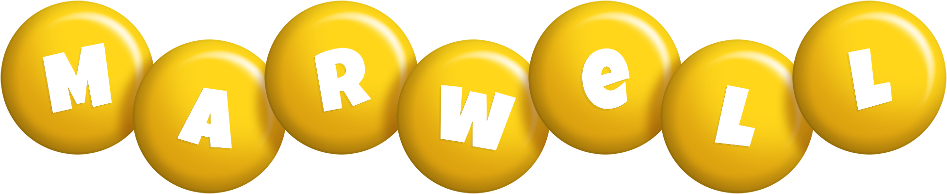 Marwell candy-yellow logo