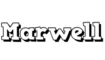 Marwell snowing logo