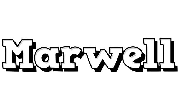 Marwell snowing logo