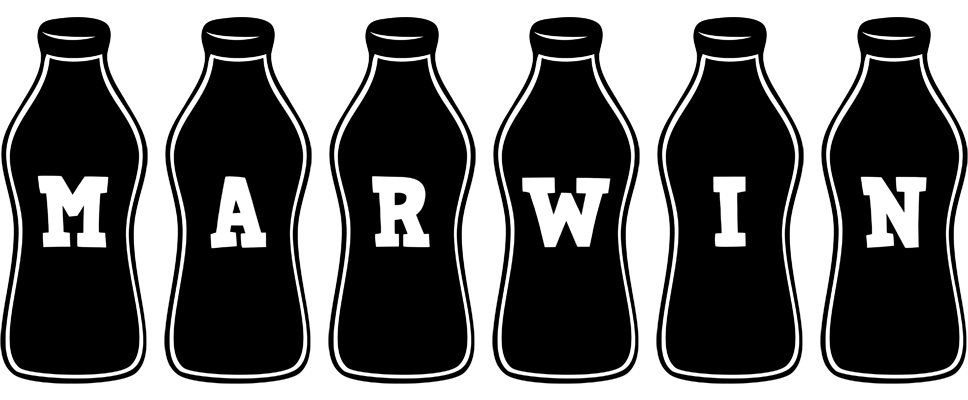 Marwin bottle logo