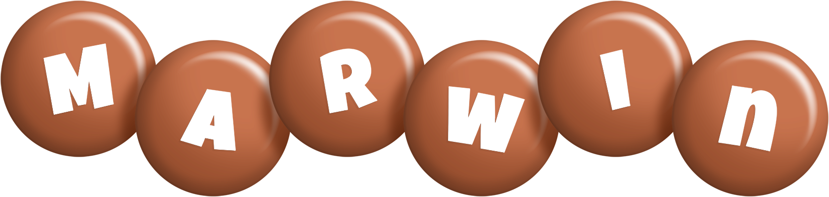 Marwin candy-brown logo