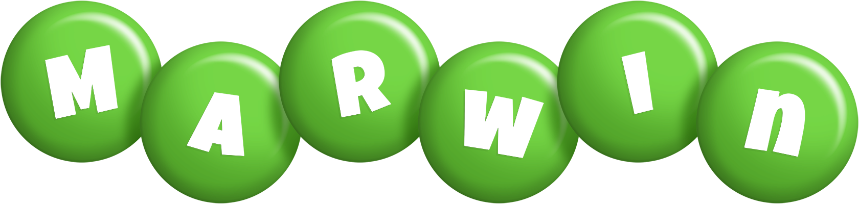Marwin candy-green logo