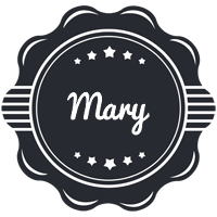 Mary badge logo