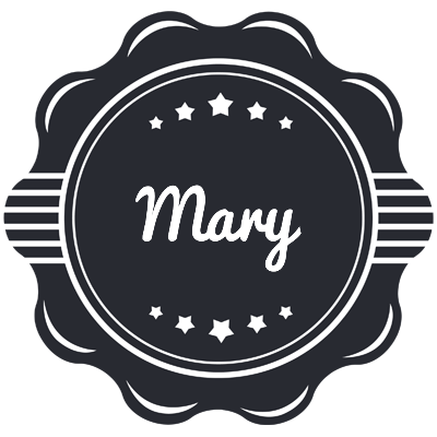 Mary badge logo