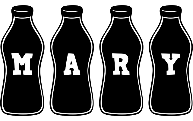 Mary bottle logo