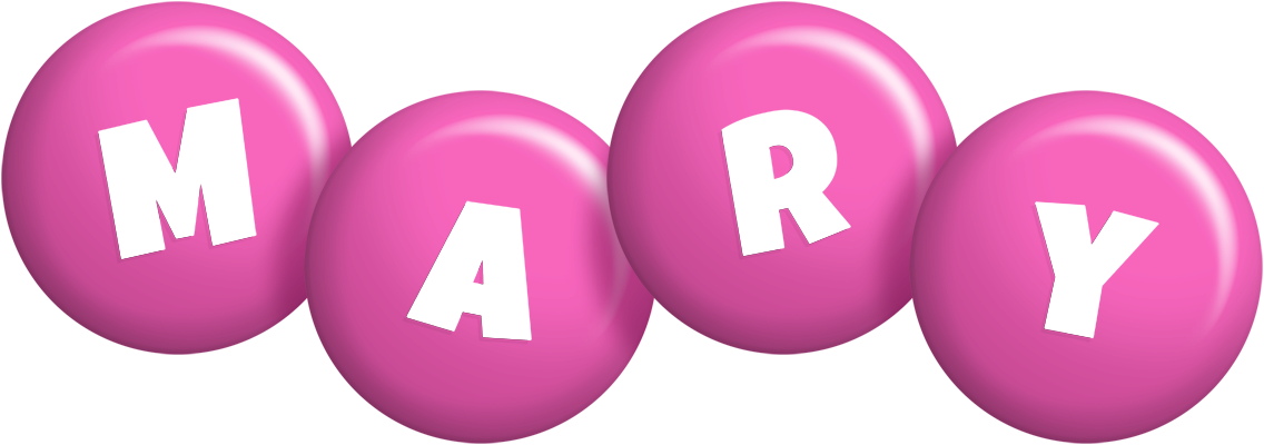 Mary candy-pink logo