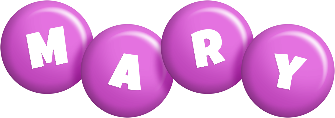 Mary candy-purple logo