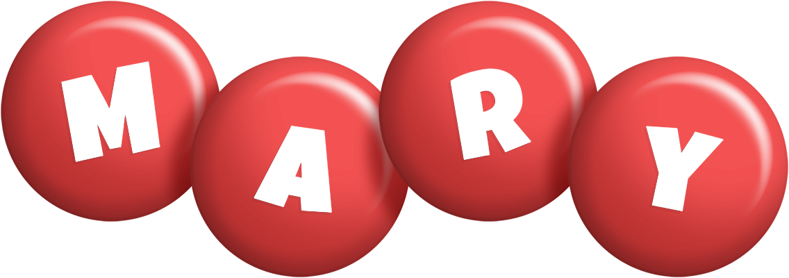 Mary candy-red logo