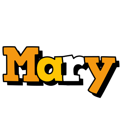 Mary cartoon logo