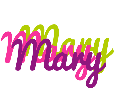 Mary flowers logo