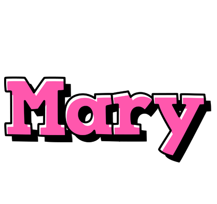Mary girlish logo