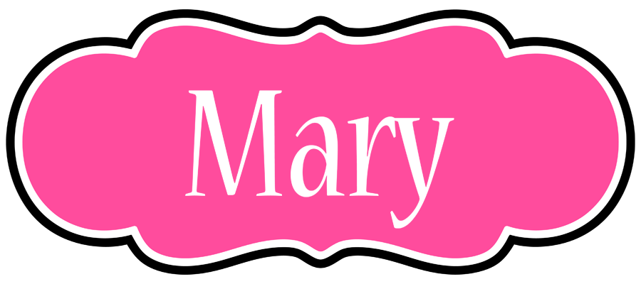 Mary invitation logo