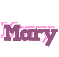 Mary relaxing logo