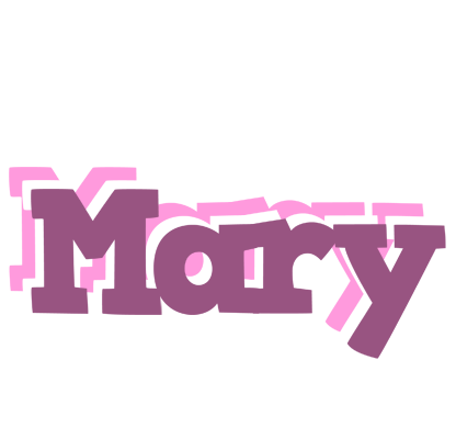 Mary relaxing logo