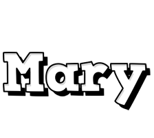 Mary snowing logo
