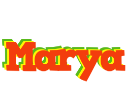 Marya bbq logo