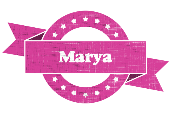 Marya beauty logo