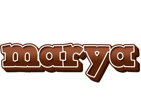 Marya brownie logo