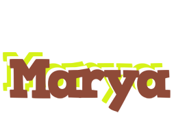 Marya caffeebar logo