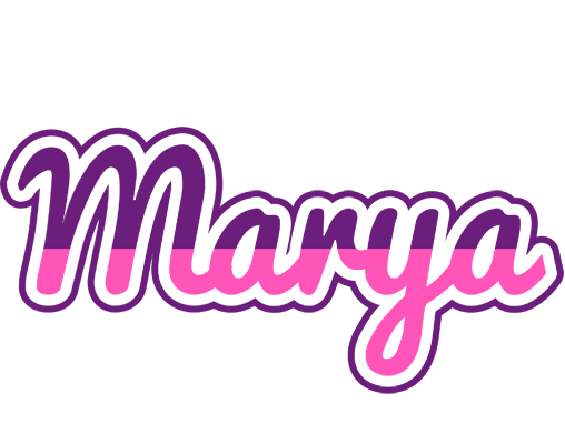 Marya cheerful logo