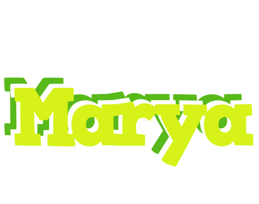 Marya citrus logo