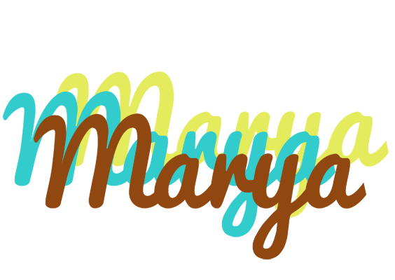Marya cupcake logo