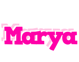 Marya dancing logo