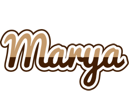 Marya exclusive logo