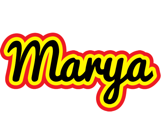 Marya flaming logo