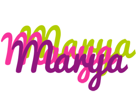 Marya flowers logo