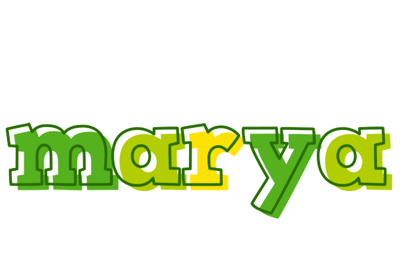 Marya juice logo