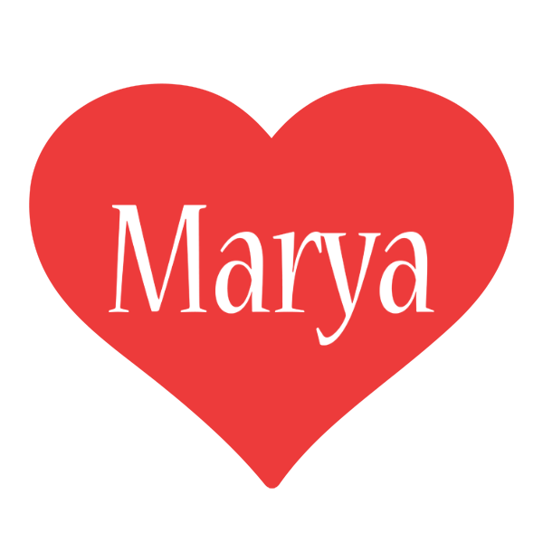 Marya love logo