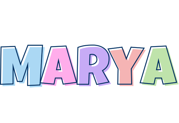 Marya pastel logo