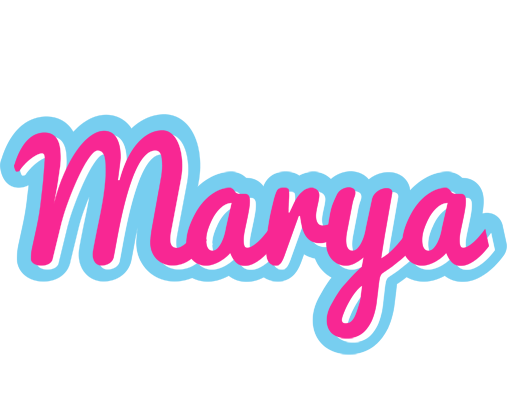 Marya popstar logo