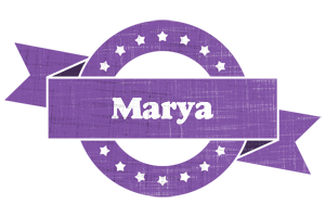 Marya royal logo