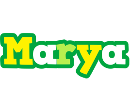 Marya soccer logo