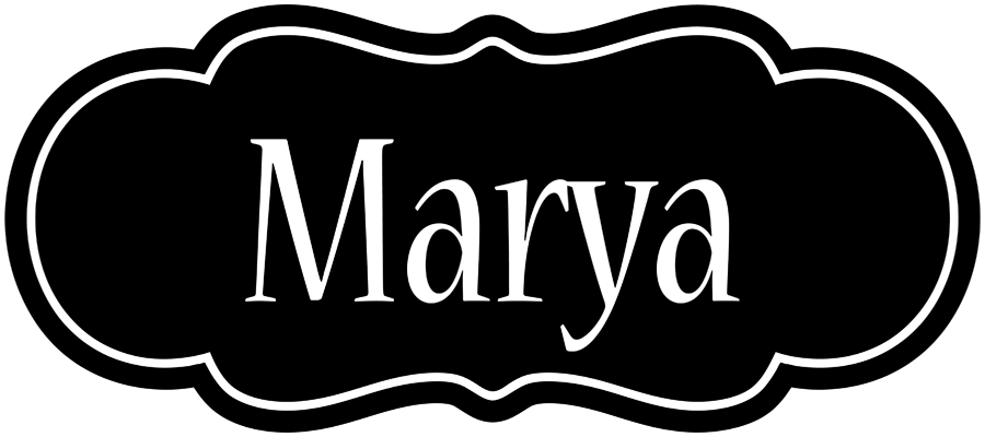Marya welcome logo