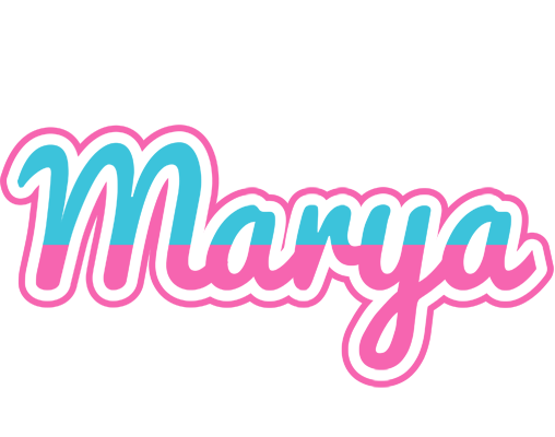 Marya woman logo