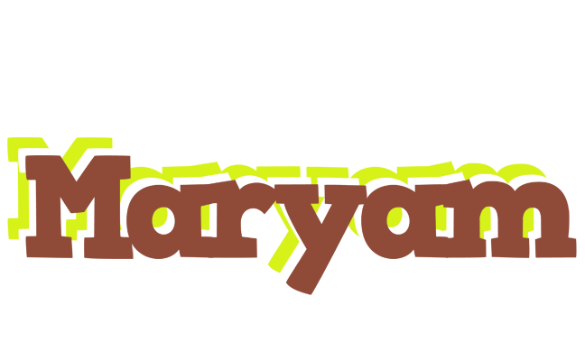 Maryam caffeebar logo