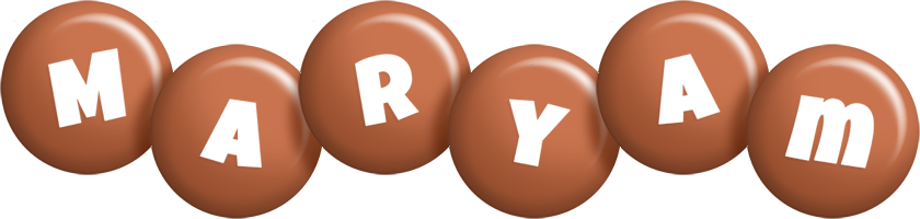 Maryam candy-brown logo