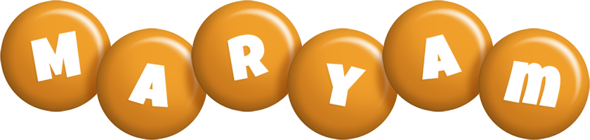 Maryam candy-orange logo