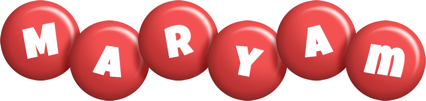 Maryam candy-red logo