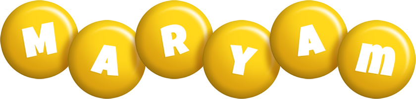 Maryam candy-yellow logo