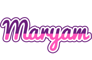 Maryam cheerful logo