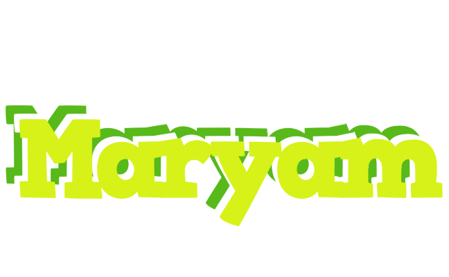 Maryam citrus logo