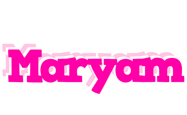 Maryam dancing logo