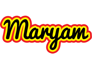 Maryam flaming logo