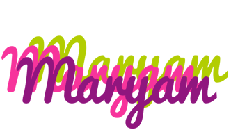 Maryam flowers logo