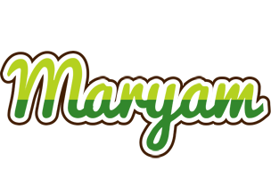 Maryam golfing logo